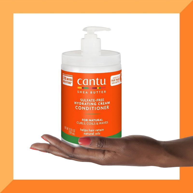 slide 8 of 9, Cantu Shea Butter Hydrating Cream Conditioner - 25 fl oz, 25 oz