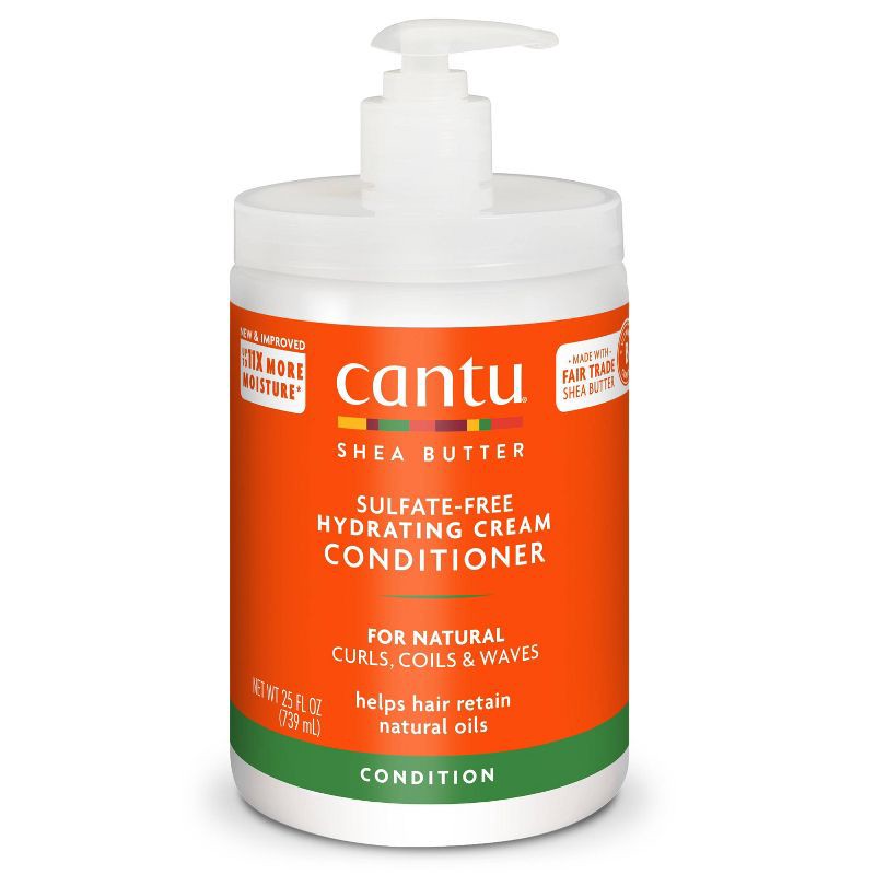 slide 1 of 9, Cantu Shea Butter Hydrating Cream Conditioner - 25 fl oz, 25 oz