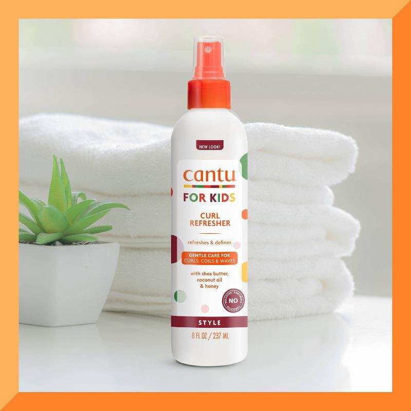 slide 2 of 6, Cantu Care Kids' Curl Refresher - 8 fl oz, 8 fl oz