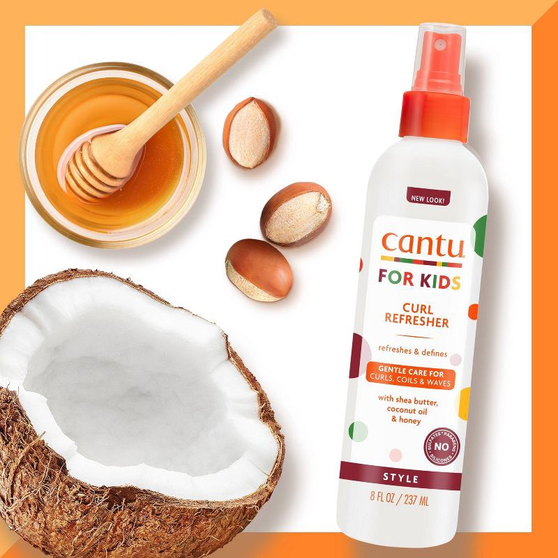 slide 3 of 6, Cantu Care Kids' Curl Refresher - 8 fl oz, 8 fl oz