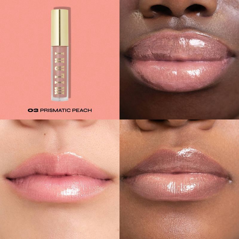 slide 5 of 7, Milani Keep It Full Lip Plumper - Prismatic Peach 03 - 0.13 fl oz, 03 x 0.13 fl oz