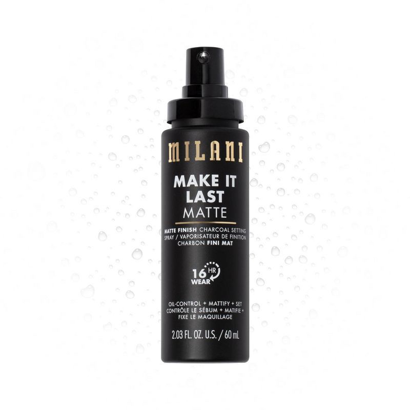 slide 2 of 4, Milani Make It Last Matte Finish Charcoal Setting Spray - 2.03 fl oz, 2.03 fl oz