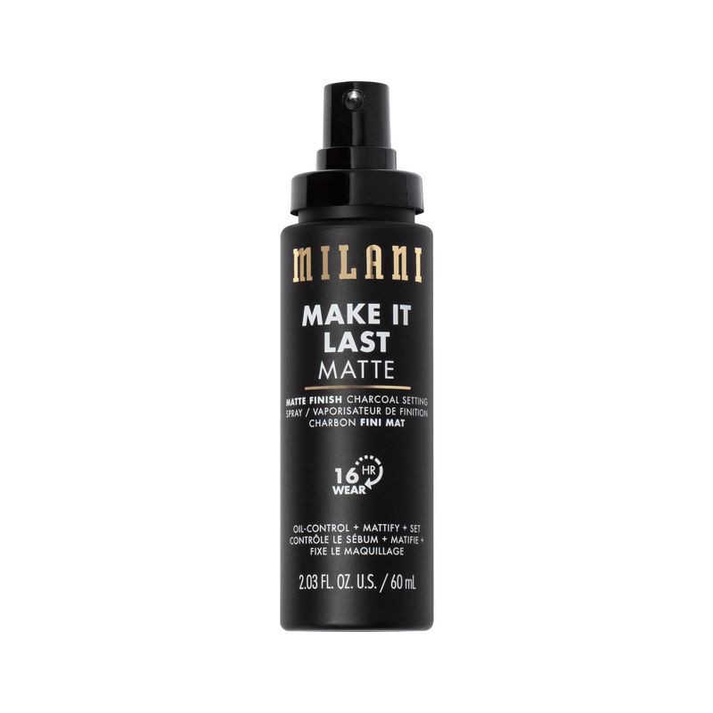 slide 1 of 4, Milani Make It Last Matte Finish Charcoal Setting Spray - 2.03 fl oz, 2.03 fl oz