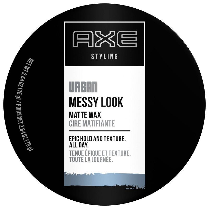 slide 1 of 8, Axe Urban Messy Look Epic Hold Matte Hair Wax - Travel Size - 2.64oz, 2.64 oz