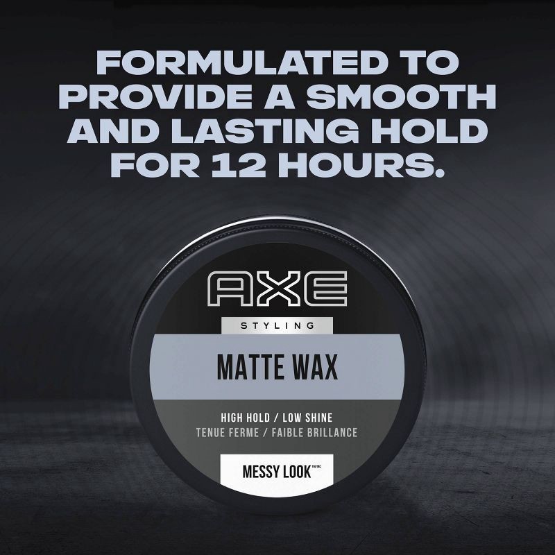 slide 7 of 8, Axe Urban Messy Look Epic Hold Matte Hair Wax - Travel Size - 2.64oz, 2.64 oz