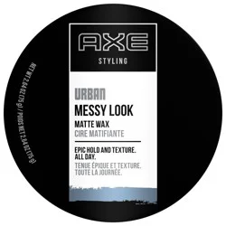 Axe Urban Messy Look Epic Hold Matte Hair Wax - Travel Size - 2.64oz