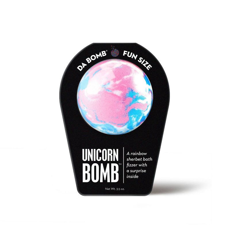 slide 1 of 3, Da Bomb Bath Fizzers Unicorn Bath Bomb - 3.5oz, 3.5 oz