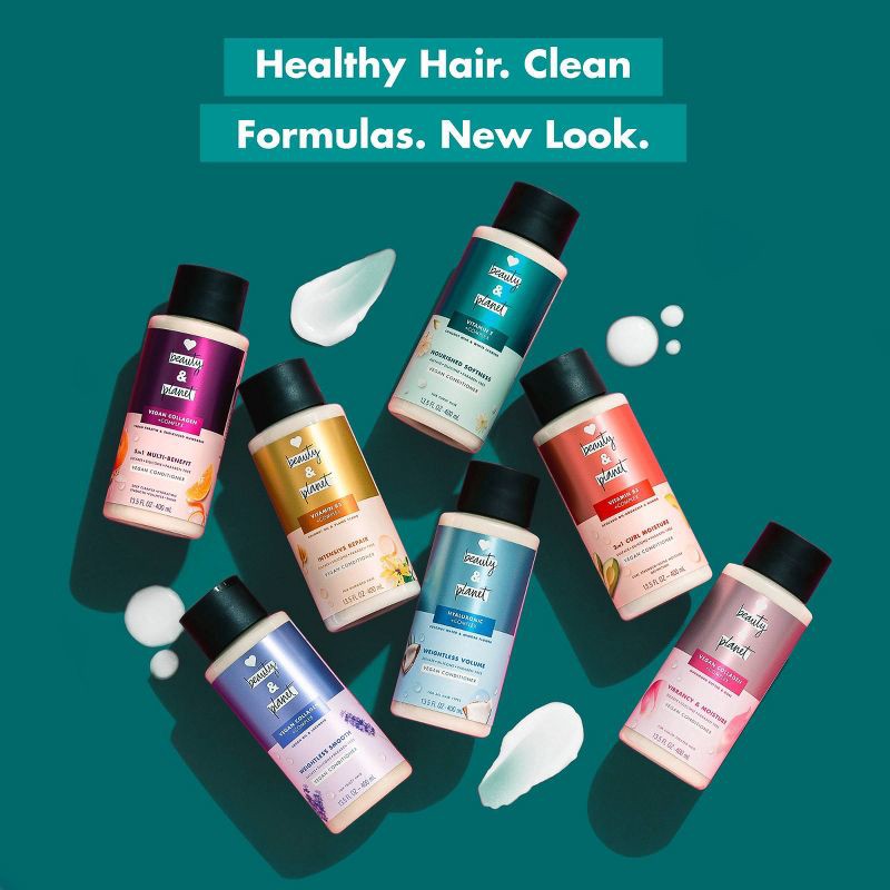 slide 6 of 7, Love Beauty and Planet Coconut Milk and White Jasmine Divine Definition Shampoo - 13.5 fl oz, 13.5 fl oz