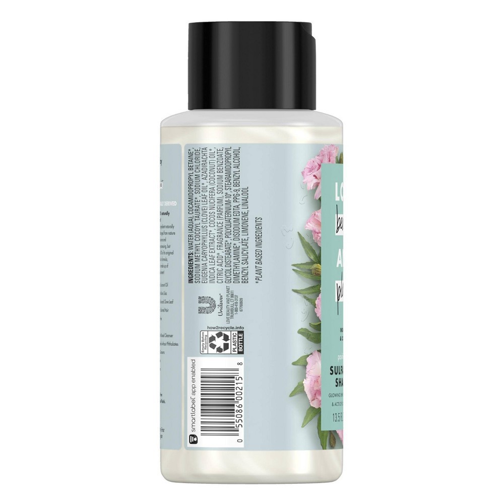 slide 4 of 8, Love Beauty and Planet Indian Lilac and Clove Leaf Positively Shine Sulfate Free Shampoo - 13.5 fl oz, 13.5 fl oz