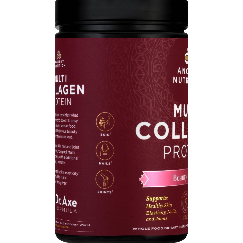 slide 4 of 6, Ancient Nutrition Beauty Within Multi Collagen Protein Powder, 9.9 oz