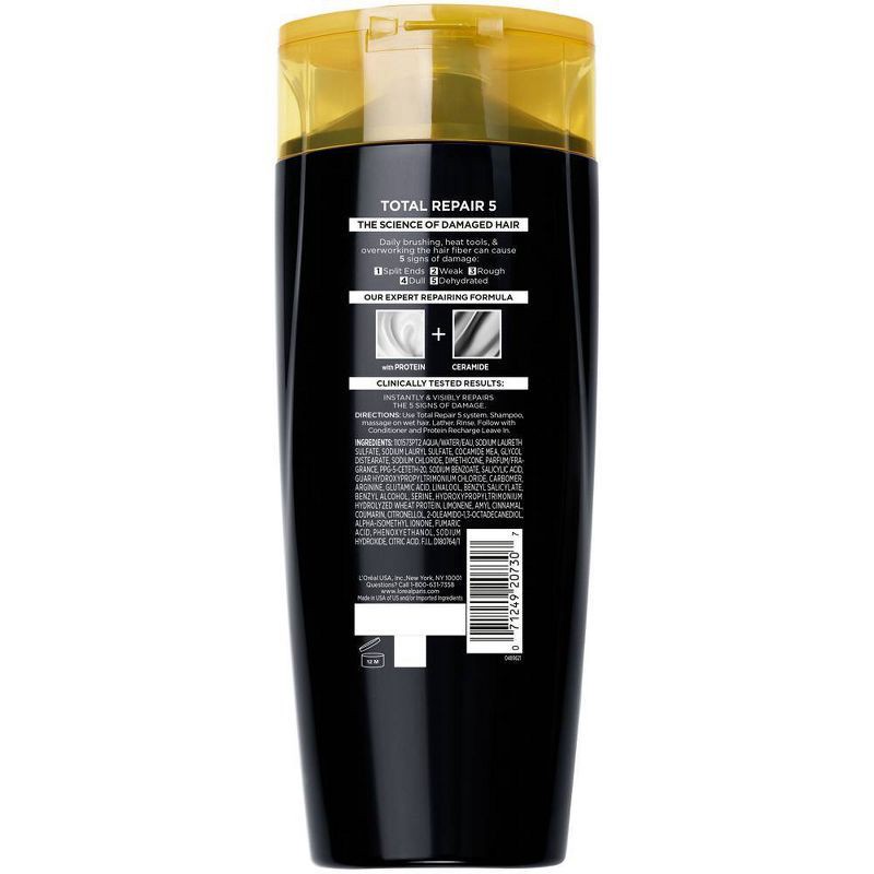 slide 7 of 8, L'Oreal Paris Total Repair 5 Shampoo and Conditioner Set - 25.2 fl oz, 25.2 fl oz