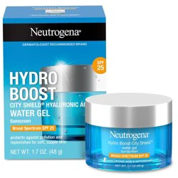 Neutrogena Hydro Boost City Shield Water Face Gel with SPF 25 - 1.7oz