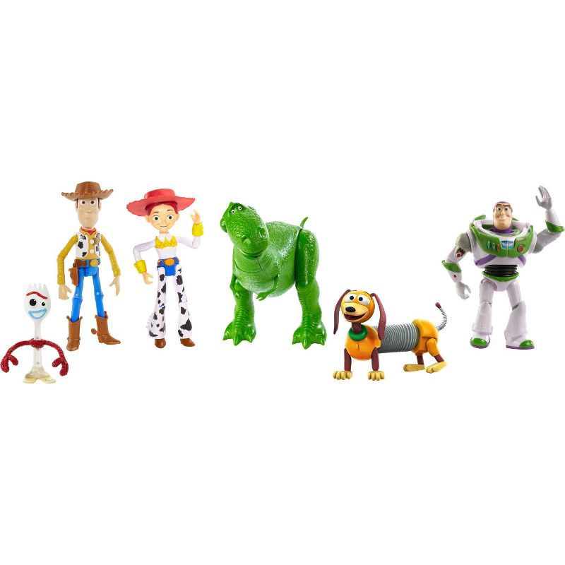 slide 1 of 8, Disney Toy Story, Pixar RV Friends 6pk Figure Set (Target Exclusive), 6 ct