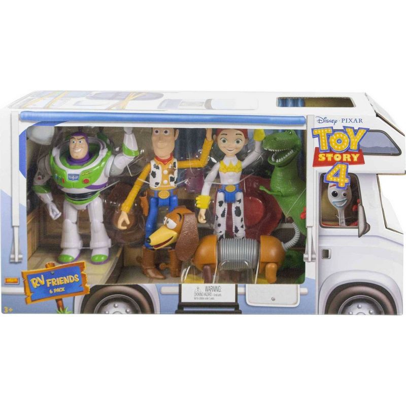 slide 6 of 8, Disney Toy Story, Pixar RV Friends 6pk Figure Set (Target Exclusive), 6 ct