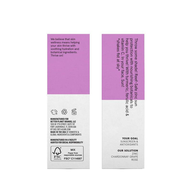 slide 5 of 6, Acure Radically Rejuvenating Day Cream Facial Moisturizers - SPF 30 - 1.7 fl oz, 30 ct; 1.7 fl oz