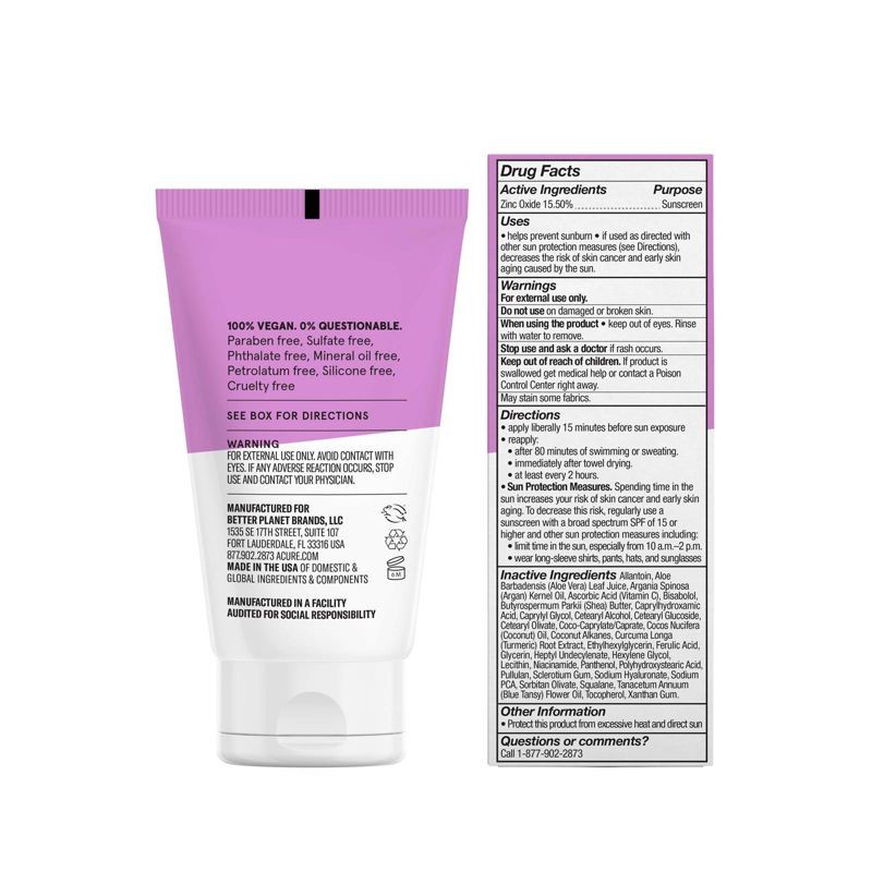 slide 6 of 6, Acure Radically Rejuvenating Day Cream Facial Moisturizers - SPF 30 - 1.7 fl oz, 30 ct; 1.7 fl oz