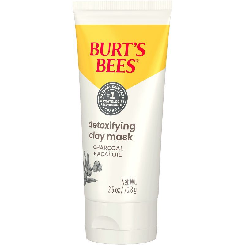 slide 7 of 12, Burt's Bees Detoxifying Clay Face Mask - 2.5oz, 2.5 oz