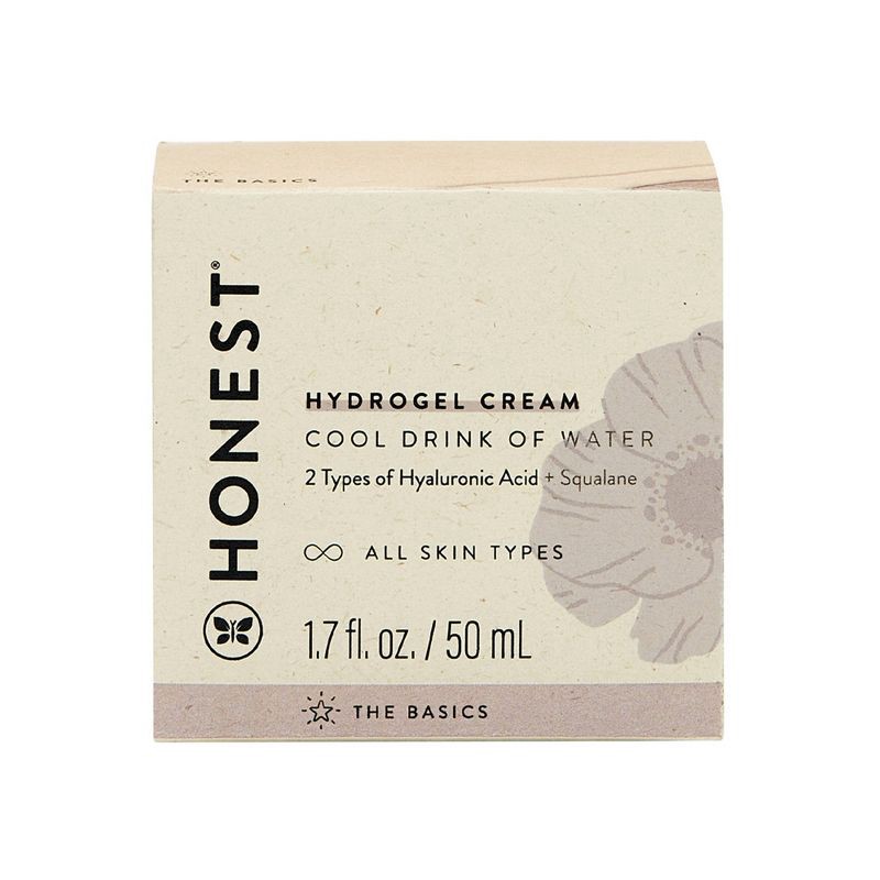 slide 5 of 8, Honest Beauty Hydrogel Cream with Hyaluronic Acid - 1.7 fl oz, 1.7 fl oz