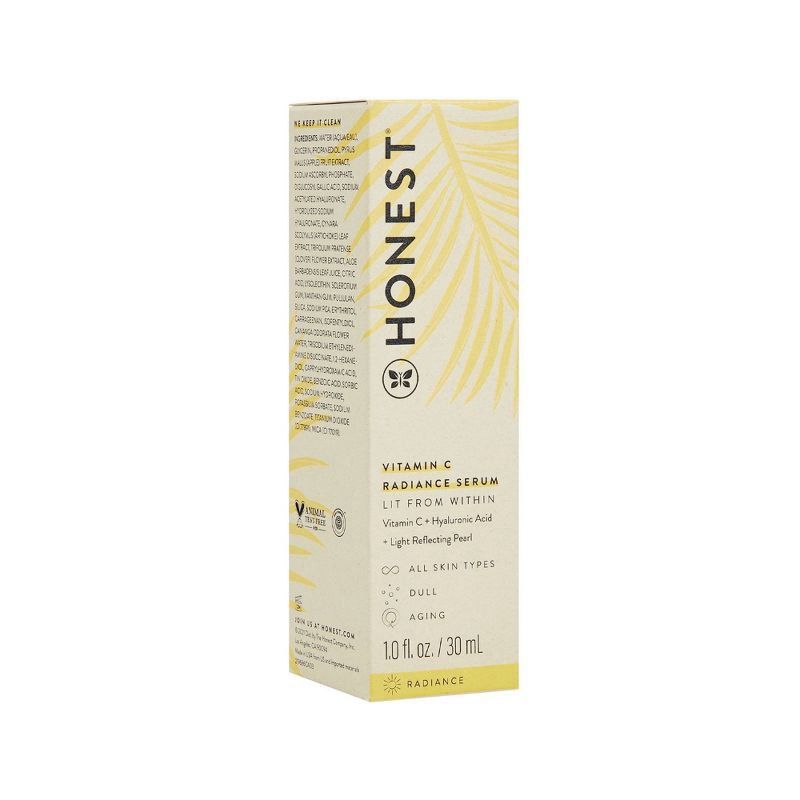 slide 5 of 7, The Honest Company Honest Beauty Vitamin C Radiance Serum with Hylaluronic Acid - 1.0 fl oz, 1 fl oz