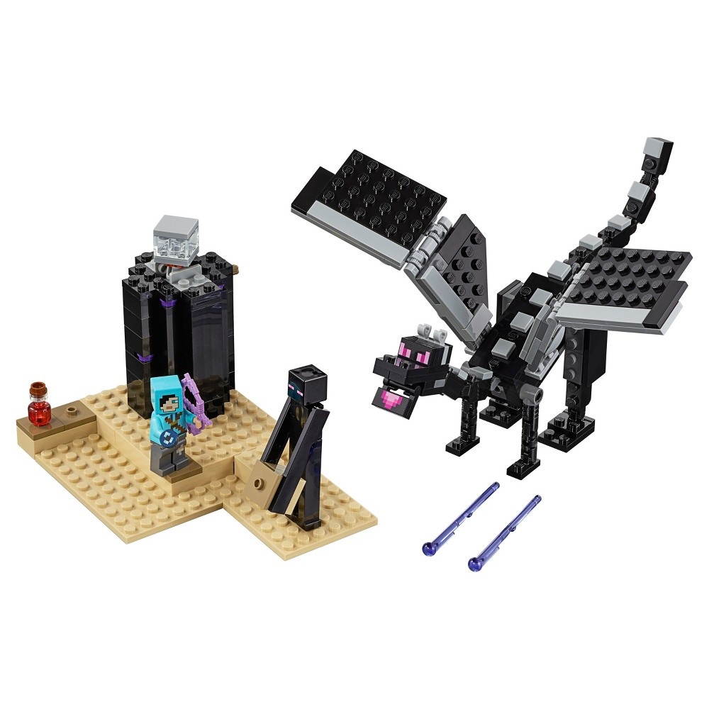 slide 2 of 7, LEGO Minecraft The End Battle 21151, 1 ct