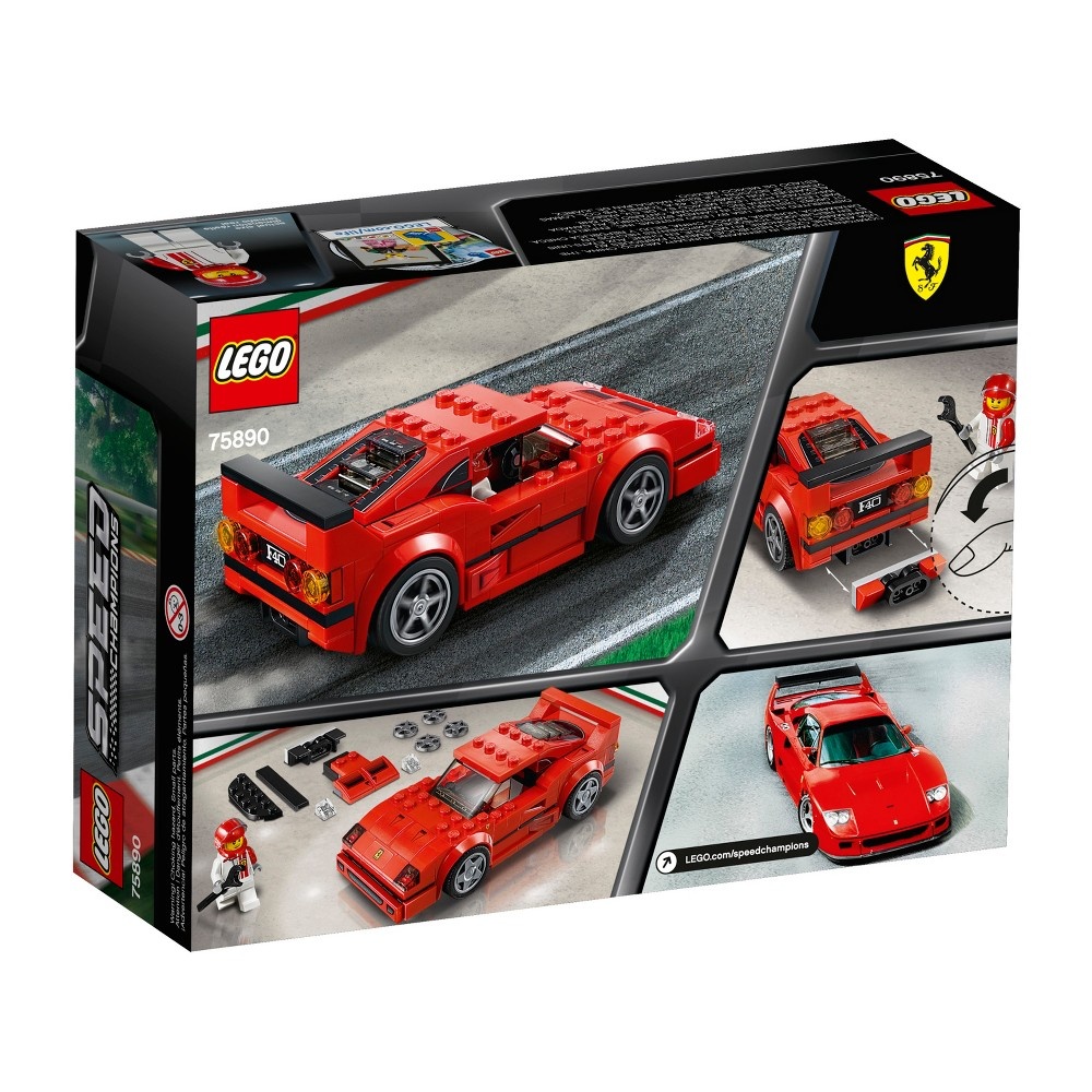 slide 4 of 7, LEGO Speed Champions Ferrari F40 Competizione 75890, 1 ct