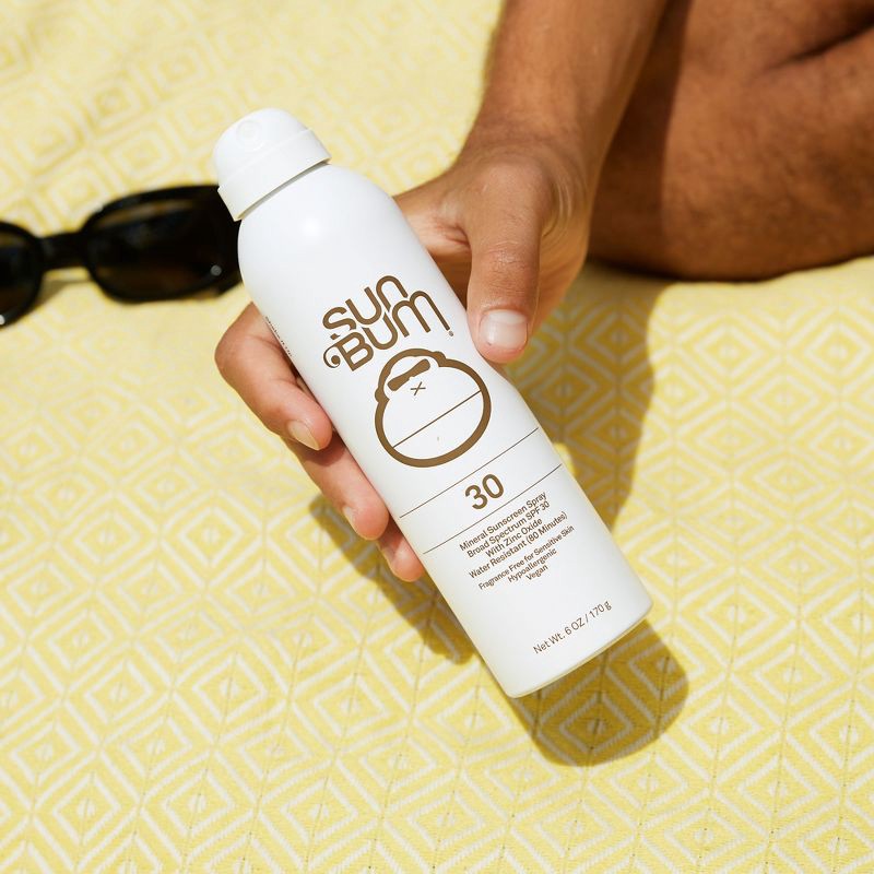 slide 3 of 5, Sun Bum Mineral Spray Sunscreen - SPF 30 - 6oz, 0 x 6 oz