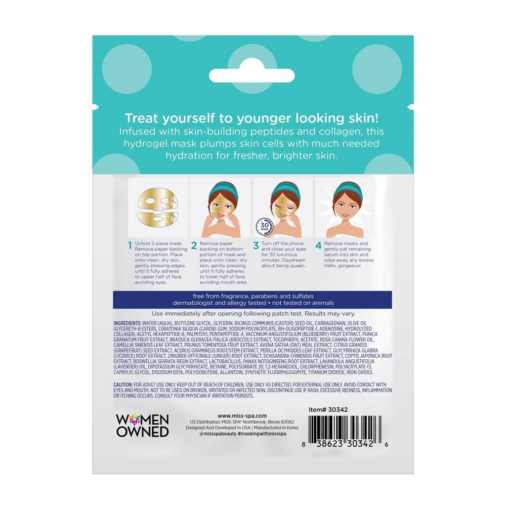 slide 2 of 3, Miss Spa Boost and Glow Facial Sheet Mask, 1 ct, 2.11 oz