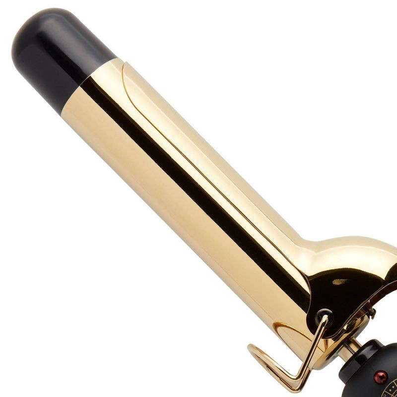 slide 2 of 6, Hot Tools Pro Signature Gold Curling Iron - 1 ¼", 1 ct