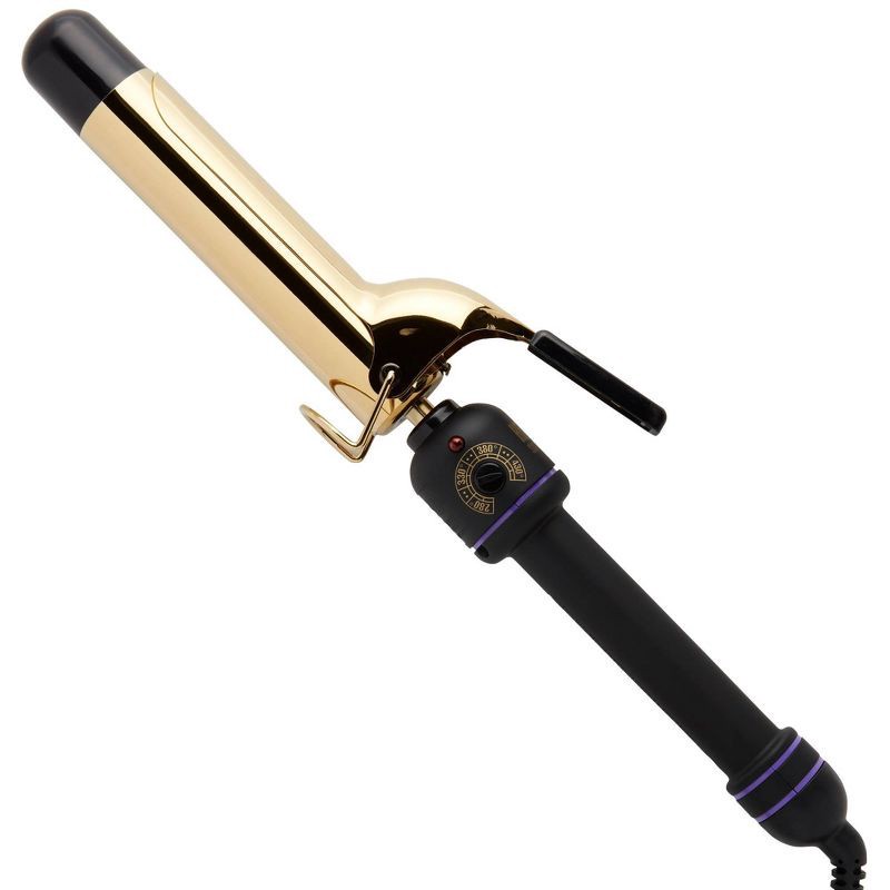 slide 1 of 6, Hot Tools Pro Signature Gold Curling Iron - 1 ¼", 1 ct