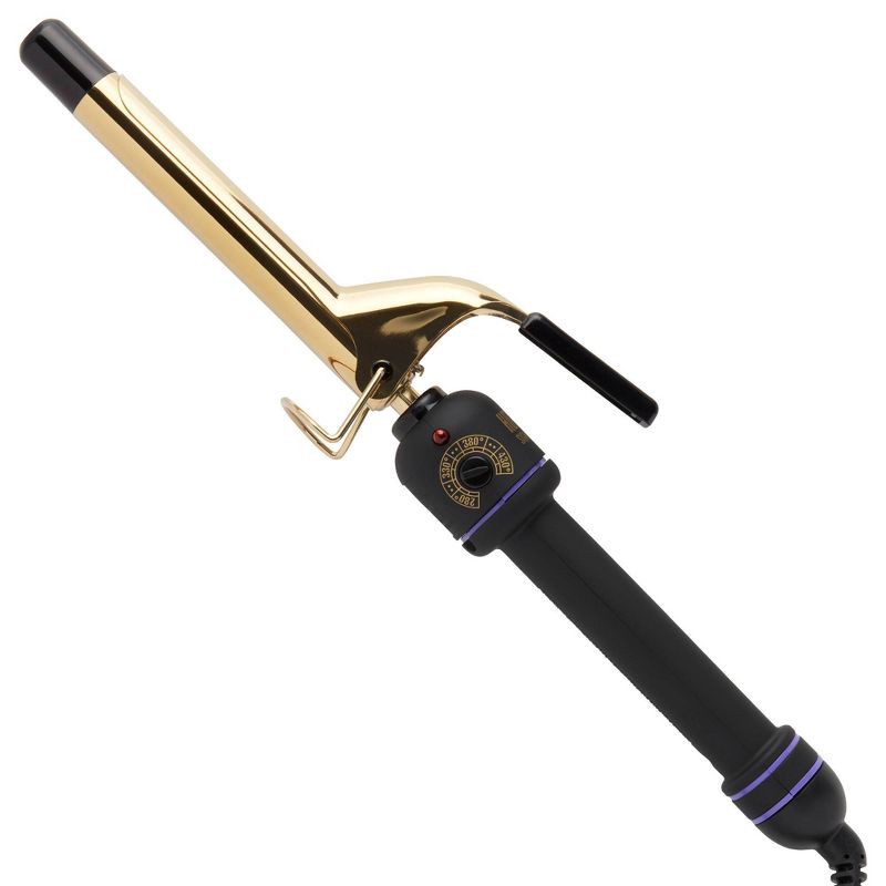 slide 1 of 5, Hot Tools Pro Signature Gold Curling Iron - 0.75", 1 ct