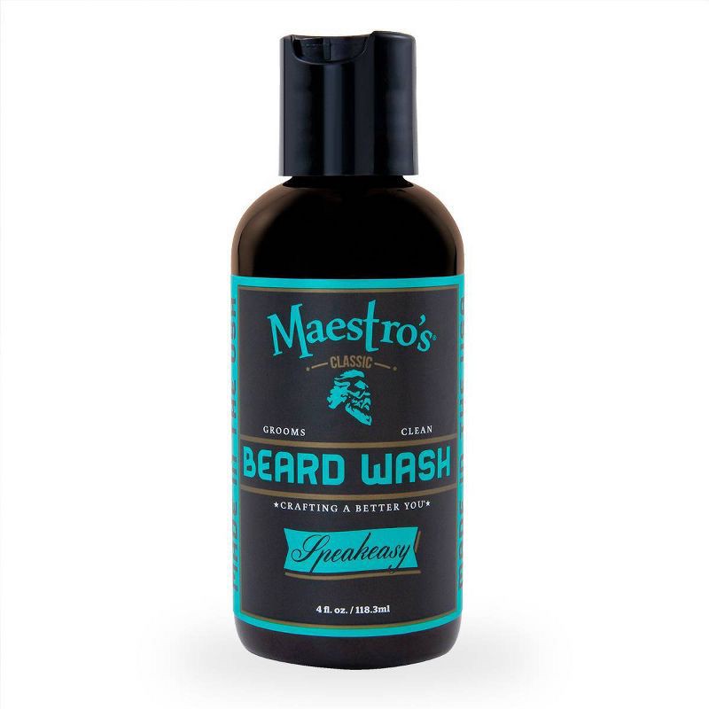 slide 1 of 3, Maestro's Classic Speakeasy Blend Beard Wash - 4 fl oz, 4 fl oz
