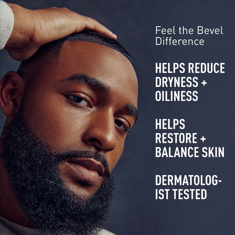 slide 4 of 6, Bevel Men's Face Gel, Hydrating, with Tea Tree Oil and Vitamin C - 4 fl oz, 4 fl oz