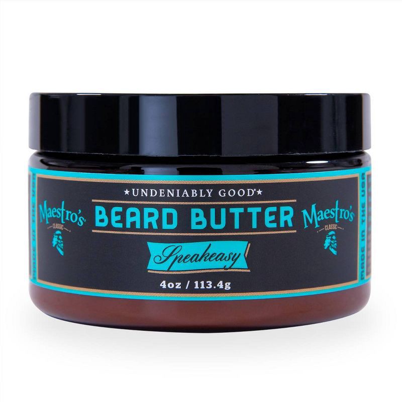 slide 2 of 4, Maestro's Classic Speakeasy Blend Beard Butter - 4oz, 4 oz