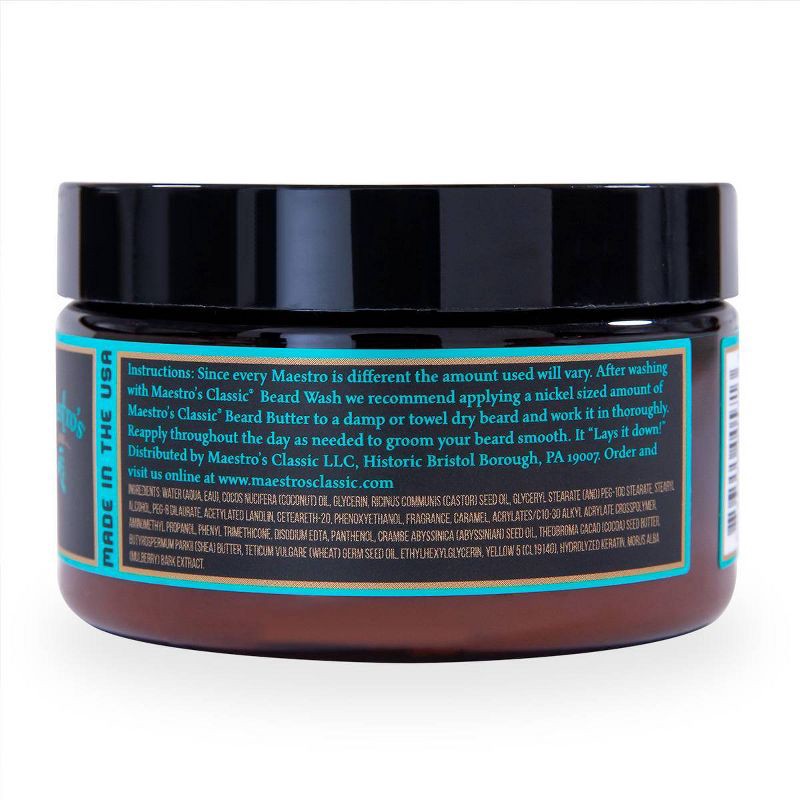 slide 3 of 4, Maestro's Classic Speakeasy Blend Beard Butter - 4oz, 4 oz