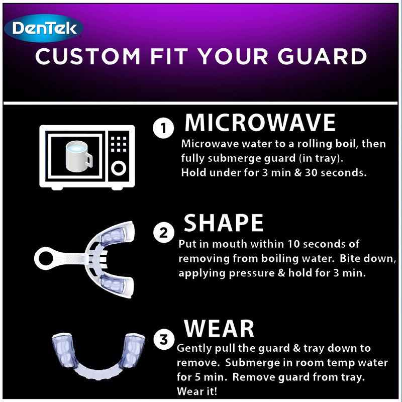 slide 3 of 8, DenTek Ultimate Dental Guard For Nighttime Teeth Grinding with SmartFit Tray, 1 ct