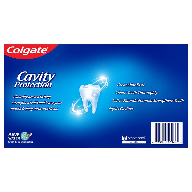 slide 2 of 5, Colgate Cavity Protection Toothpaste with Fluoride - 6oz/3pk, 3 ct; 6 oz