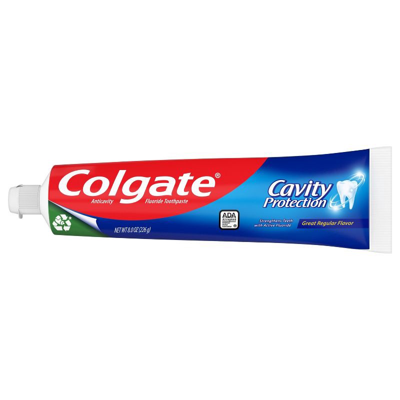 slide 3 of 5, Colgate Cavity Protection Toothpaste with Fluoride - 6oz/3pk, 3 ct; 6 oz