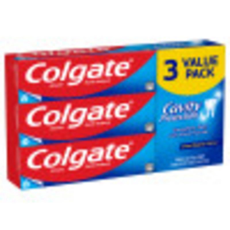 slide 4 of 5, Colgate Cavity Protection Toothpaste with Fluoride - 6oz/3pk, 3 ct; 6 oz