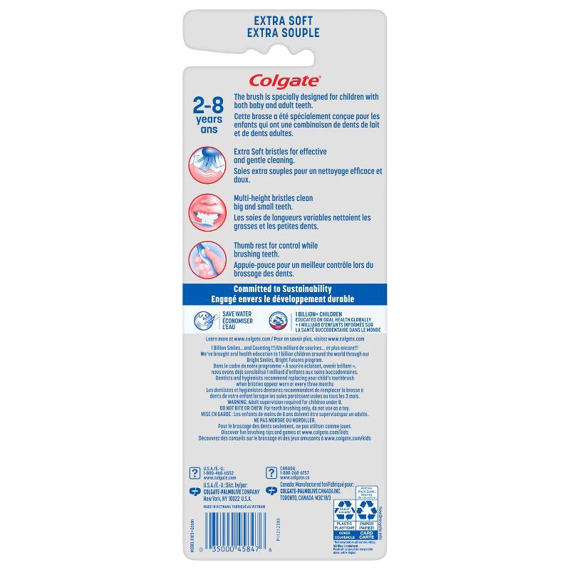 slide 2 of 10, Colgate Kids Toothbrush Value Pack Ocean Explorer Extra Soft - 4ct, 4 ct