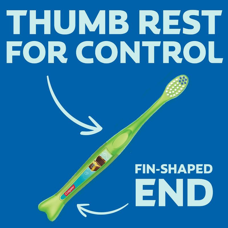 slide 5 of 10, Colgate Kids Toothbrush Value Pack Ocean Explorer Extra Soft - 4ct, 4 ct