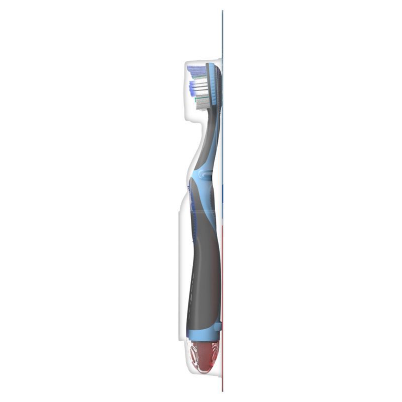 slide 9 of 9, Colgate 360 Total Advanced Floss-Tip Sonic Powered Toothbrush Soft - 2ct, 2 ct