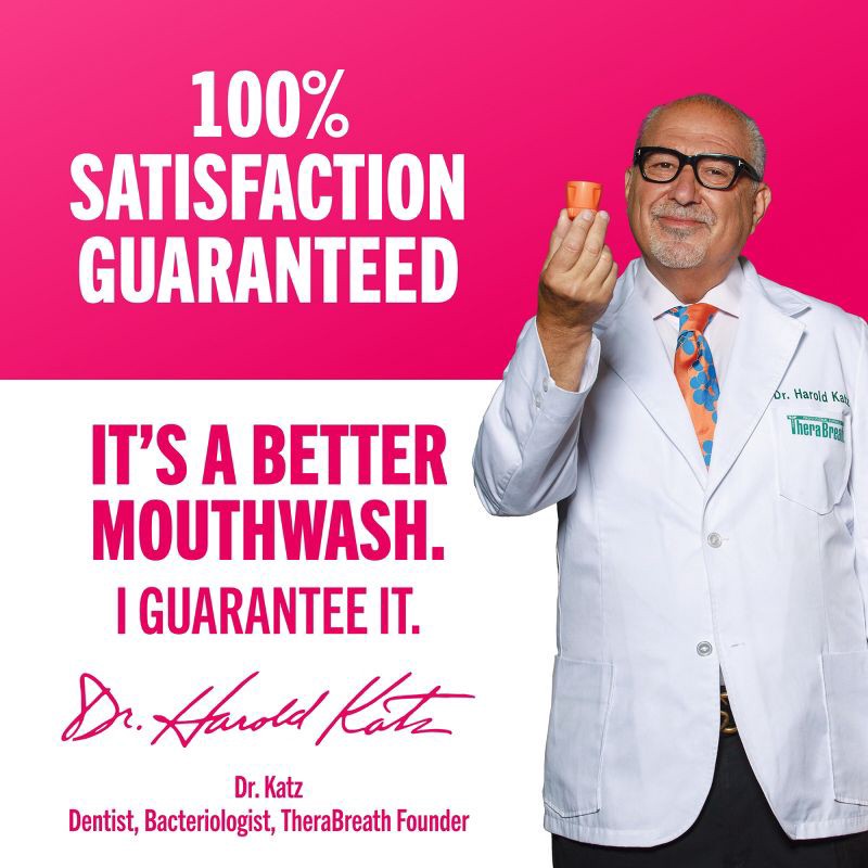 slide 7 of 10, TheraBreath Anticavity Fluoride Mouthwash - Sparkle Mint - 16 fl oz, 16 fl oz