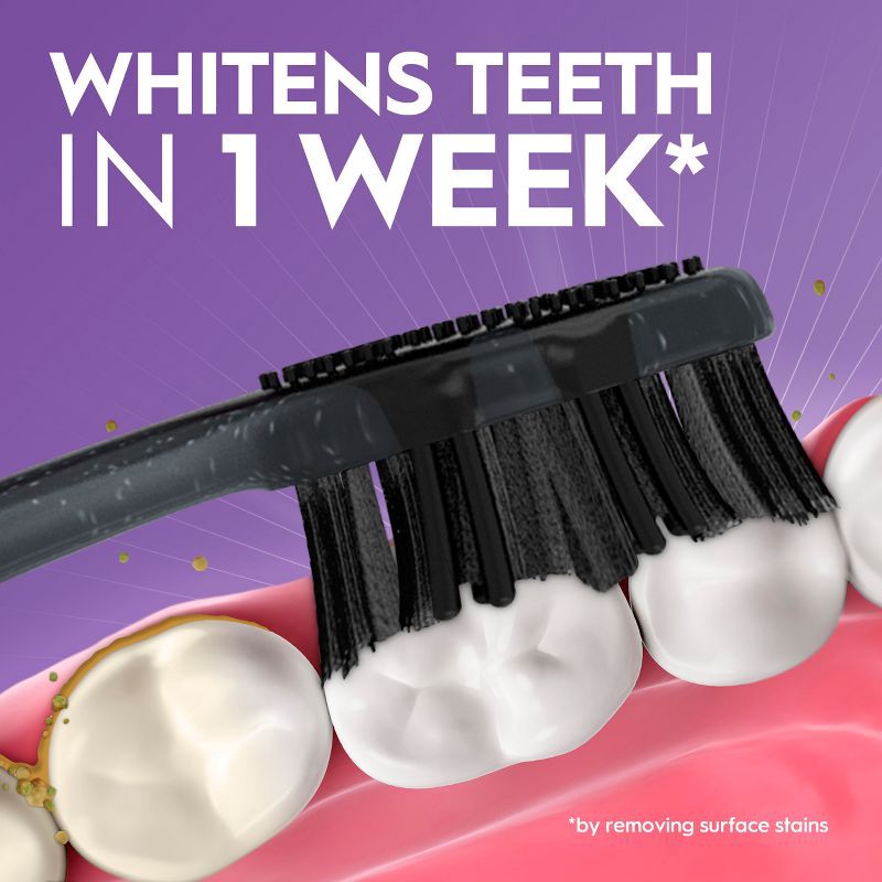 slide 2 of 9, Oral-B Charcoal Whitening Therapy Toothbrush - Soft - 2ct, 2 ct