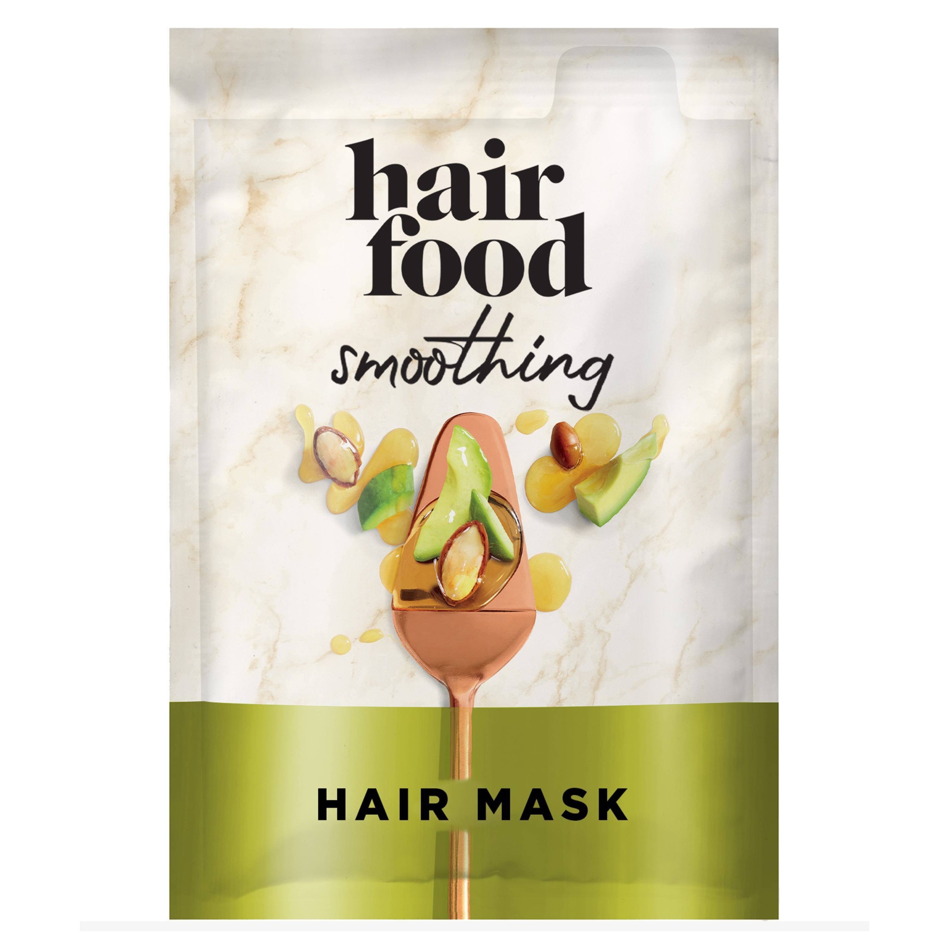 slide 1 of 5, Hair Food Sulfate Free Smoothing Treatment Hair Oil Infused with Avocado and Argan Oil - 1.7 fl oz, 1.7 fl oz