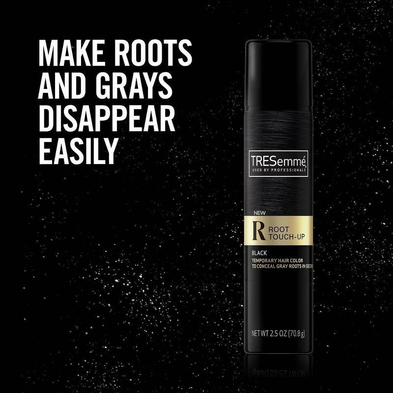 slide 4 of 6, Tresemme Root Touch-Up Temporary Hair Color Spray - Black - 2.5oz, 2.5 oz
