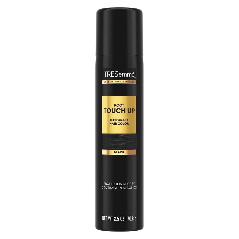 slide 1 of 8, Tresemme Root Touch-Up Temporary Hair Color Spray - Black - 2.5oz, 2.5 oz