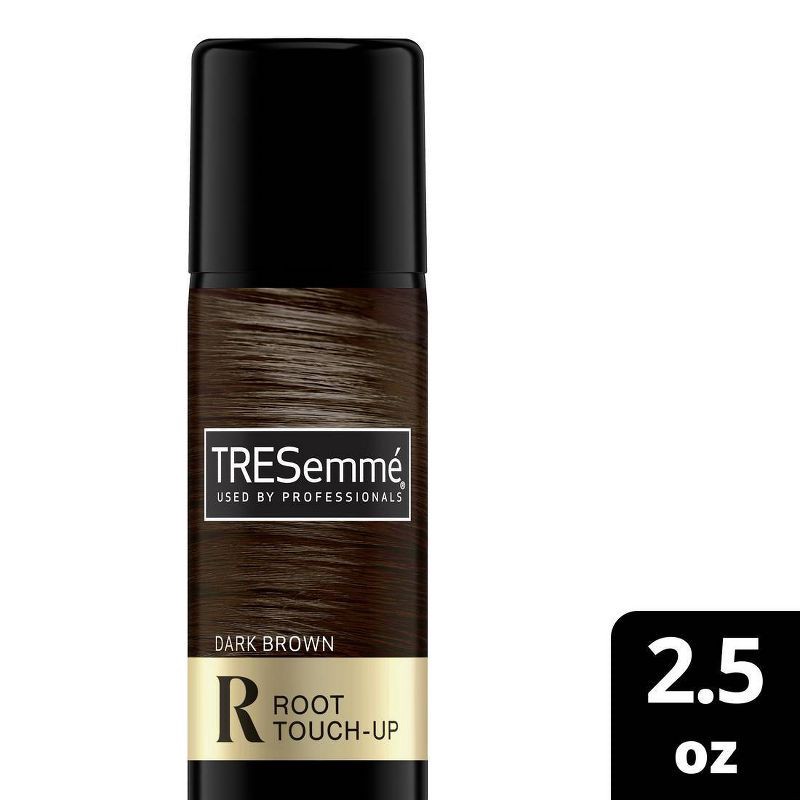 slide 1 of 8, Tresemme Root Touch-Up Temporary Dark Brown Hair Color Spray - 2.5 fl oz, 2.5 fl oz