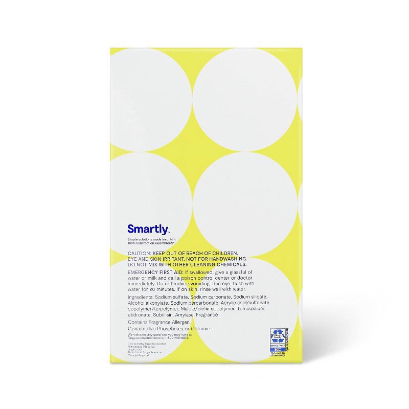 slide 3 of 3, Lemon Scented Dish Detergent Powder - 75oz - Smartly™, 75 oz