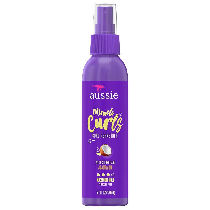 slide 2 of 9, Aussie Miracle Curls Refresher Spray Gel - 5.7 fl oz, 5.7 fl oz