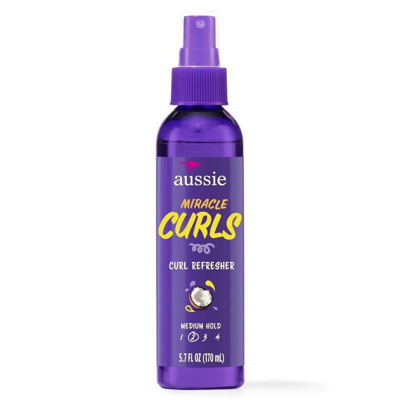 slide 1 of 9, Aussie Miracle Curls Refresher Spray Gel - 5.7 fl oz, 5.7 fl oz